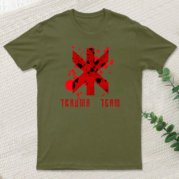 Trauma Team Blood Cyberpunk 2077 T-Shirt
