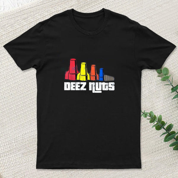 Deez Nuts Electrician Nerd T-Shirt
