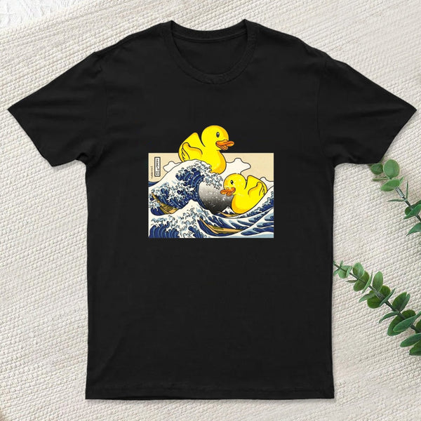 The Great Duck Off Kanagawa Entrageek T-Shirt