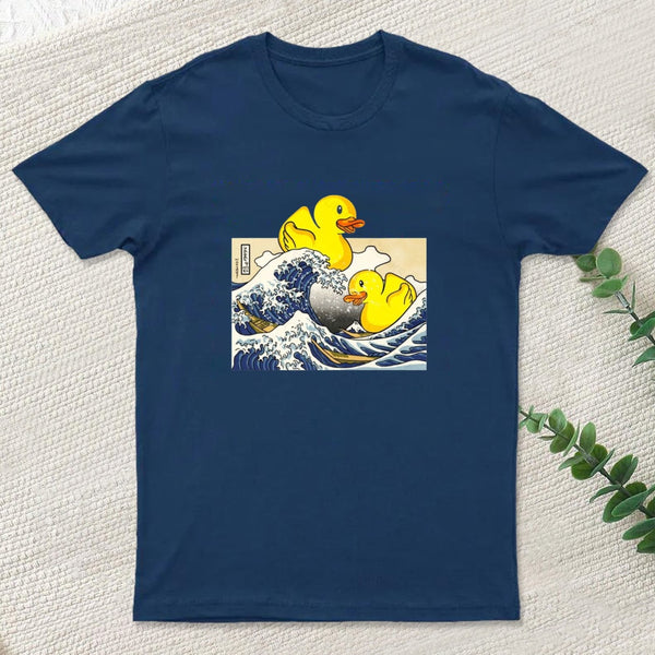 The Great Duck Off Kanagawa Entrageek T-Shirt