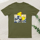 The Great Duck Off Kanagawa Entrageek T-Shirt