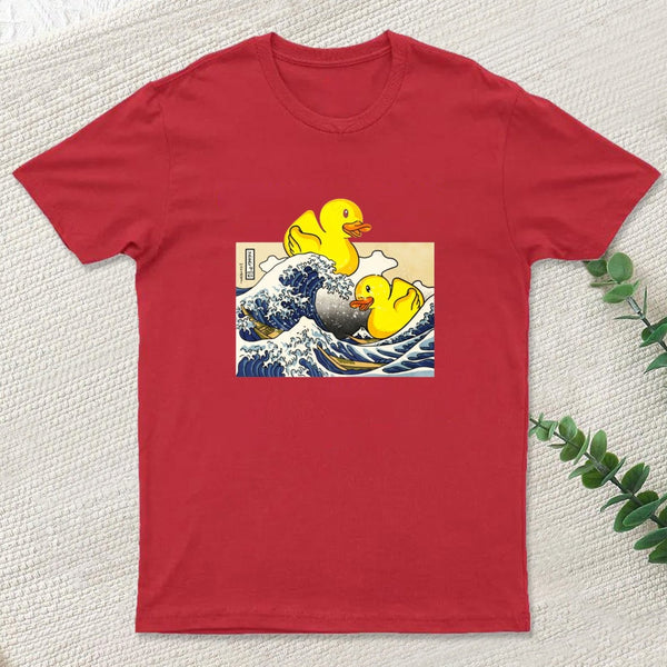The Great Duck Off Kanagawa Entrageek T-Shirt