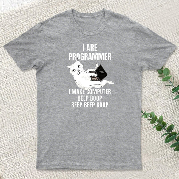 I Are Programmer Computer Cat T-Shirt