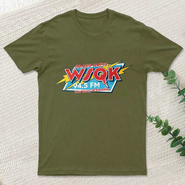 Wsqk The Voice Of Hawkins Entrageek T-Shirt