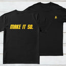 Command Approved Front And Back Printed Entrageek T-Shirt