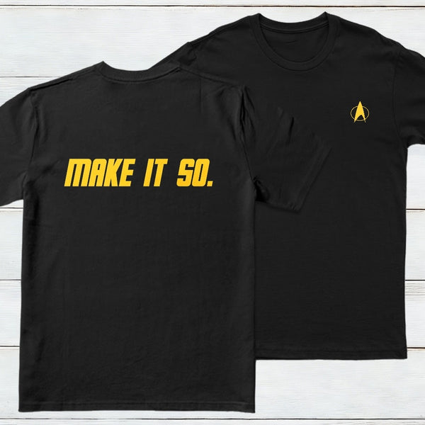 Command Approved Front And Back Printed Entrageek T-Shirt