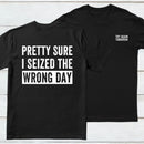 Try Again Tomorrow Front And Back Printed Entrageek T-Shirt