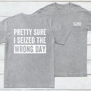 Try Again Tomorrow Front And Back Printed Entrageek T-Shirt
