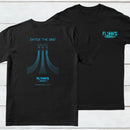 Enter The Grid Front And Back Printing Entrageek T-Shirt