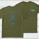 Enter The Grid Front And Back Printing Entrageek T-Shirt