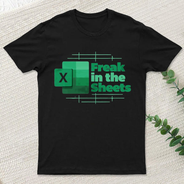 Freak In The Sheets Green Design Entrageek T-Shirt