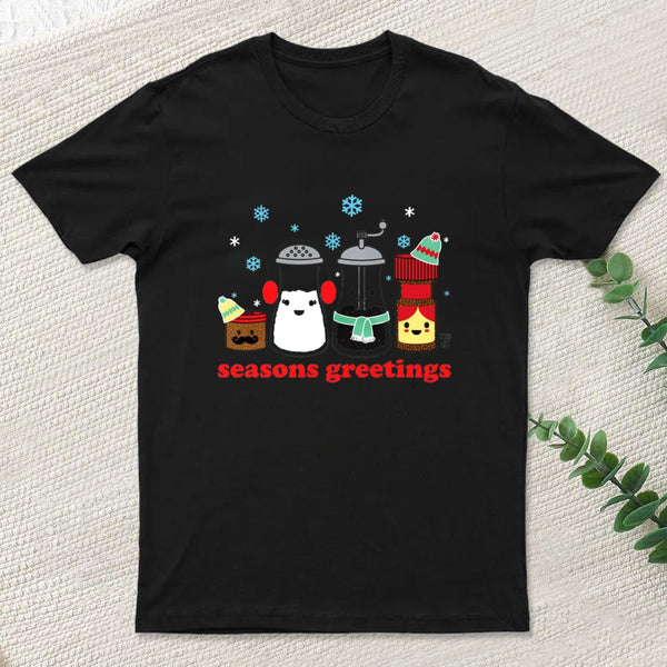 Seasons Greetings Entrageek T-Shirt