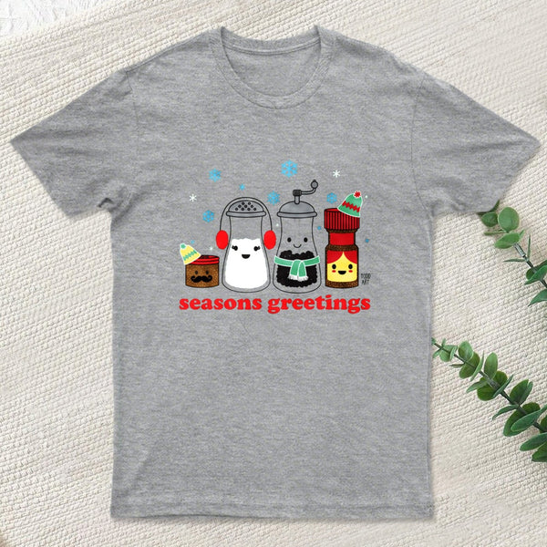 Seasons Greetings Entrageek T-Shirt