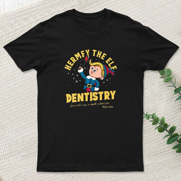 Hermey The Elf Dentistry Entrageek T-Shirt