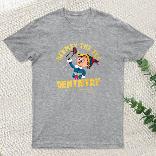 Hermey The Elf Dentistry Entrageek T-Shirt