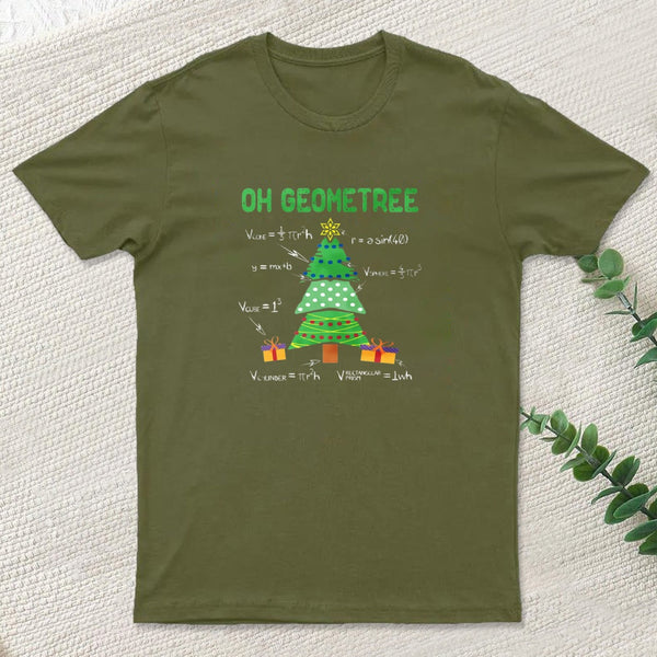 Oh Geometree Geometry Math Science Entrageek T-Shirt