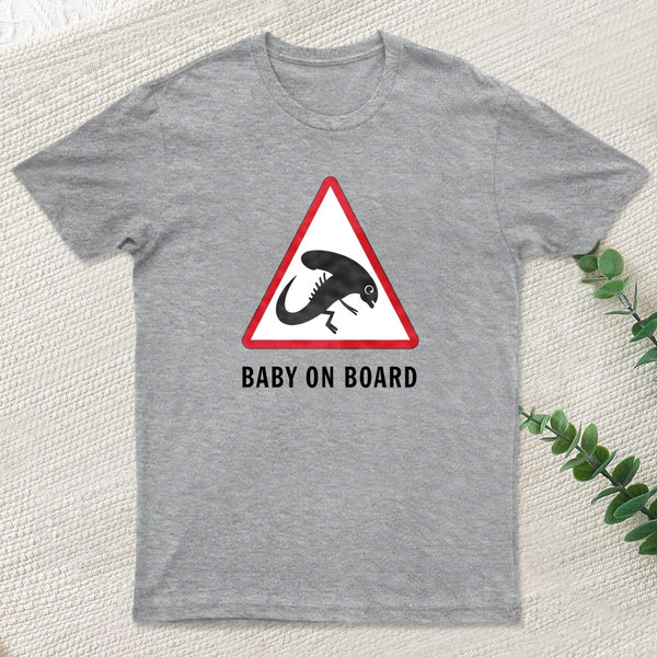 Baby On Board Alien Xenomorph T-Shirt