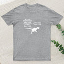 Distance Raptor Divided By Time Raptor Equals Velociraptor T-Shirt