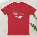 Distance Raptor Divided By Time Raptor Equals Velociraptor T-Shirt