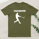 Touchdown Baseball Player Pure Cotton T-Shirt