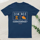Pi Pie Math Professor T-Shirt