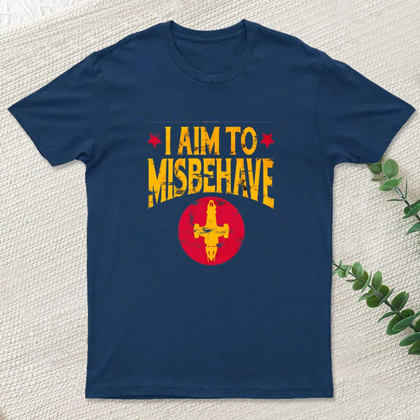 I Aim To Misbehave Firefly T-Shirt