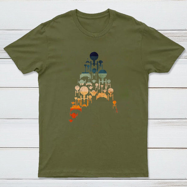 Retro Scifi Space T-Shirt