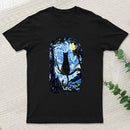 Cat Starry Night T-Shirt