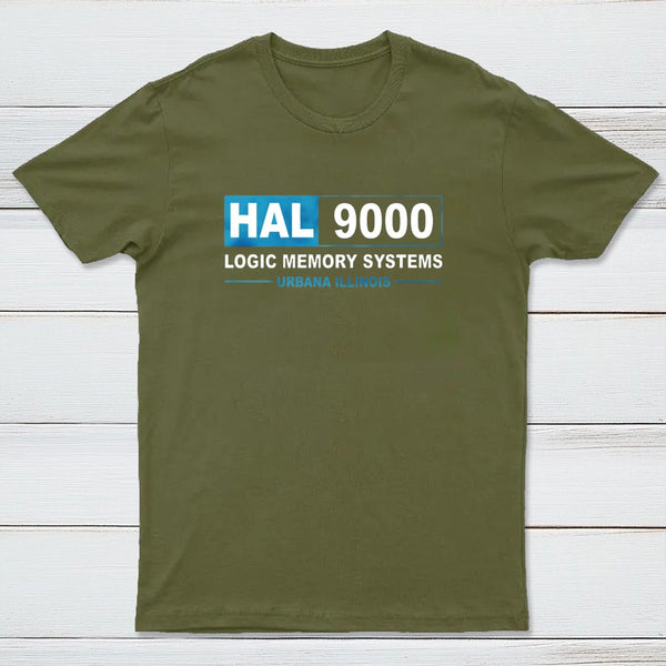 Hal 9000 Logic Memory Systems T-Shirt