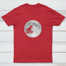 Dinosaur Bike And Moon T-Shirt