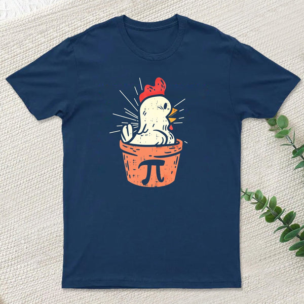 Funny Chicken Pot Pi T-Shirt