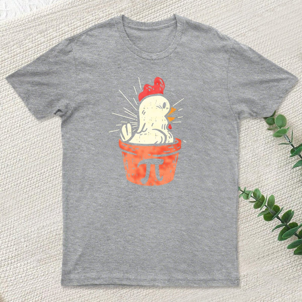 Funny Chicken Pot Pi T-Shirt