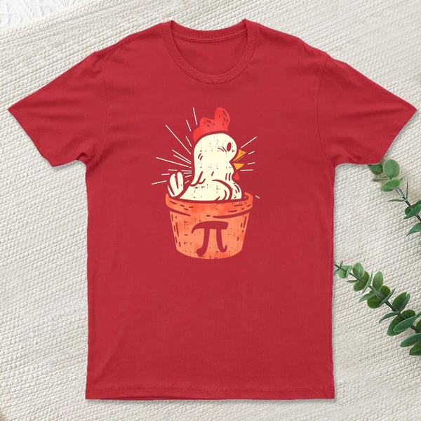 Funny Chicken Pot Pi T-Shirt
