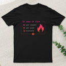 In Case Of Fire Git Commit T-Shirt