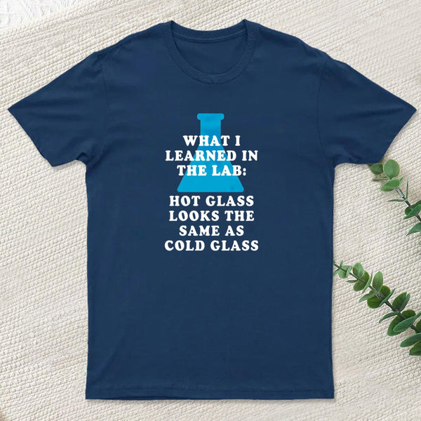 Chemistry Glass Humor T-Shirt