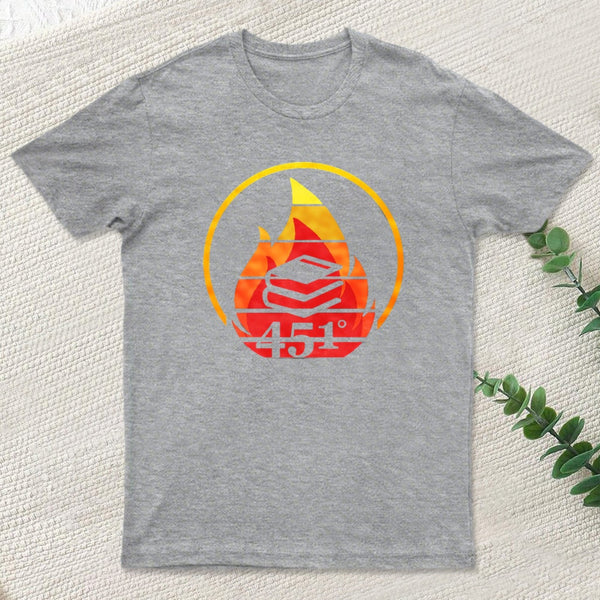Fahrenheit 451 Retro Nerd T-Shirt