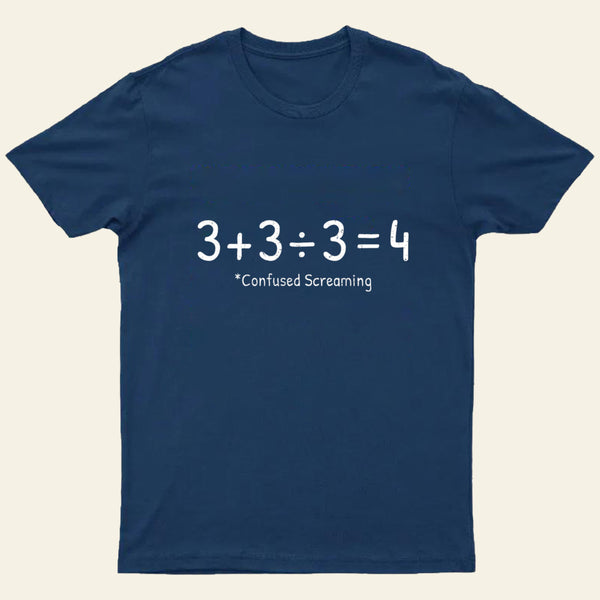 Confused Screaming Entrageek T-Shirt