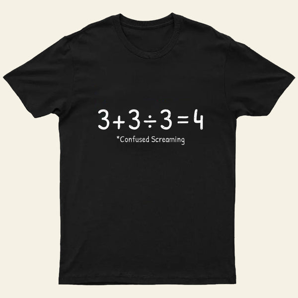 Confused Screaming Entrageek T-Shirt