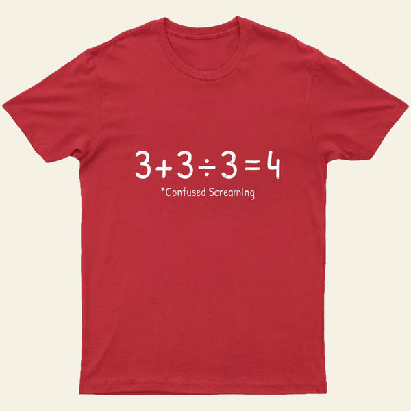 Confused Screaming Entrageek T-Shirt