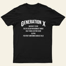 Gen X Wdgaf Entrageek T-Shirt
