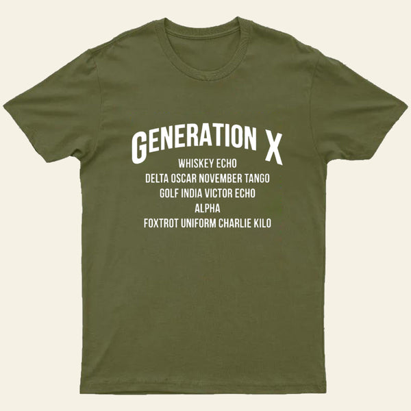 Gen X Wdgaf Entrageek T-Shirt