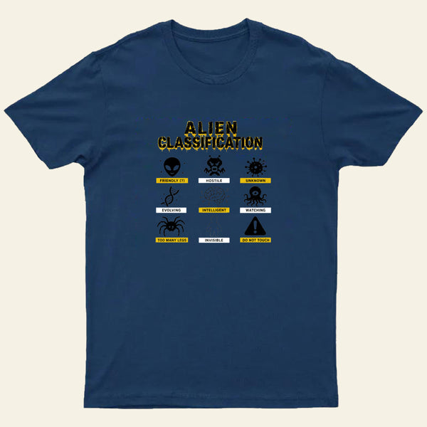 Alien Classification Entrageek T-Shirt