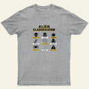 Alien Classification Entrageek T-Shirt