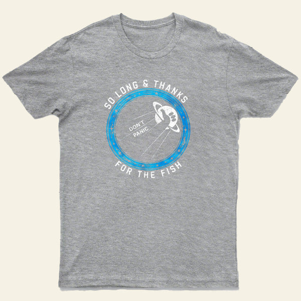 So Long Thanks For The Fish Entrageek T-Shirt
