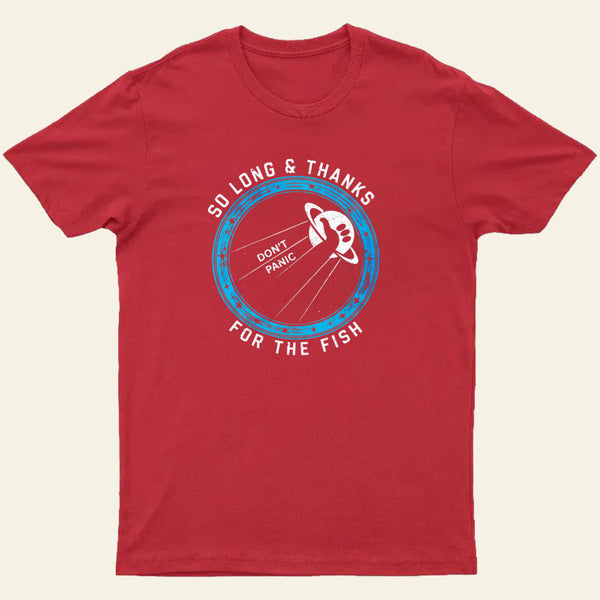 So Long Thanks For The Fish Entrageek T-Shirt