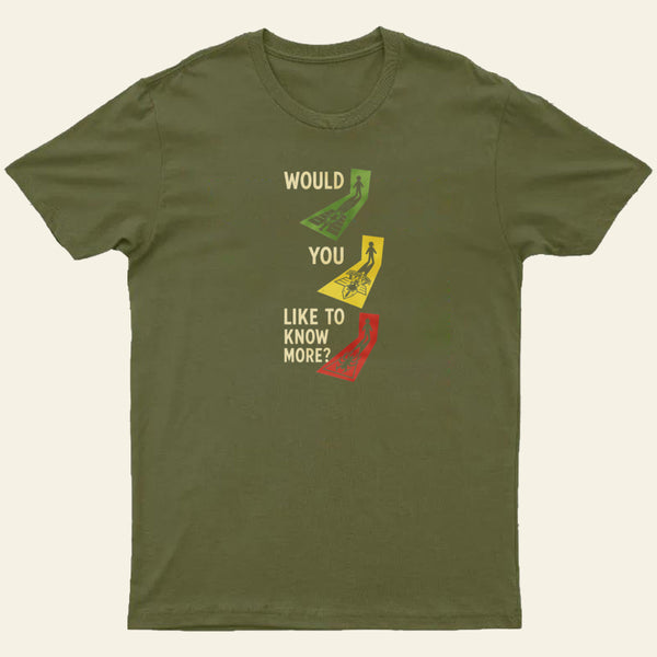 Would You Like To Know More Entrageek T-Shirt