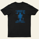 The Answer Is 42 Don't Panic Entrageek T-Shirt