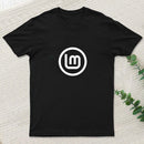 Linux Mint Logo Monochrome Edition T-Shirt