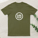 Linux Mint Logo Monochrome Edition T-Shirt