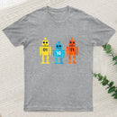 Binary Code Robot 01 10 11 Tech Geek Humor T-Shirt